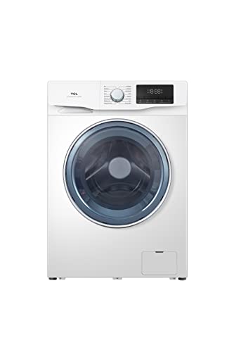 TCL 9kg White Freestanding Washing Machine - Steam