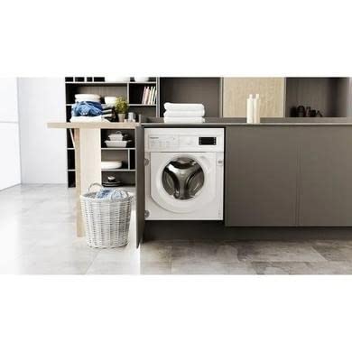 8kg Built-In White Washing Machine - 1400RPM