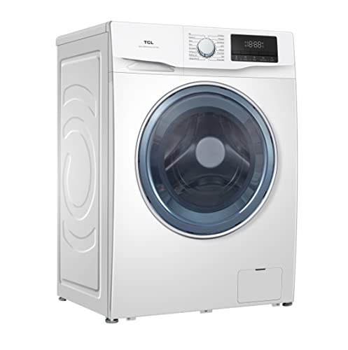 TCL 9kg White Freestanding Washing Machine - Steam