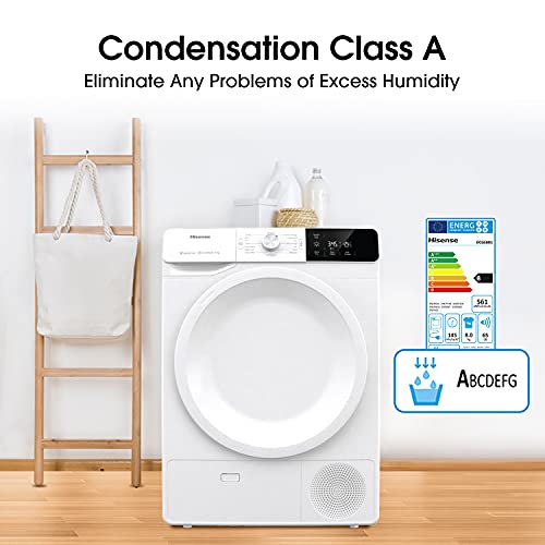 Hisense 8 KG Front Load Tumble Dryer - White