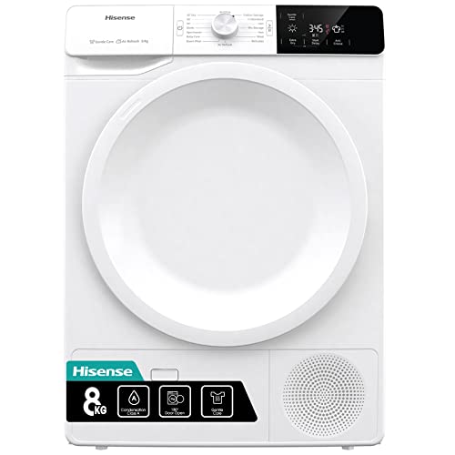 Hisense 8 KG Front Load Tumble Dryer - White
