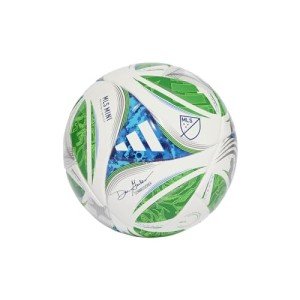 adidas MLS Mini Soccer Ball - White/Green/Blue