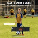 VEVOR 2-in-1 Portable Soccer Rebounder Net