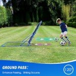 Winthai 3.7x3.7FT Adjustable Soccer Rebounder Net