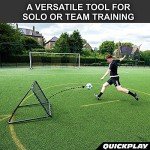 QuickPlay PRO Adjustable Angle Soccer Rebounder Net
