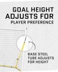 Portable 12' x 6' Soccer Goal for Backyard Fun