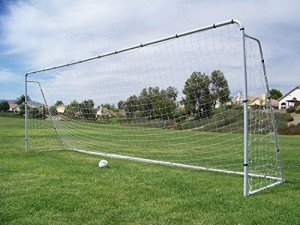 Regulation Size Portable Steel Soccer Goal