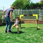 Happy Jump Pop-Up Folding Soccer Goal 5'x3.6