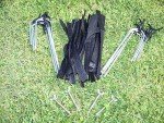 Regulation Size Portable Steel Soccer Goal