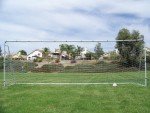 Regulation Size Portable Steel Soccer Goal