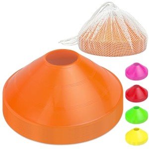 GoSports 20-Pack Orange Agility Training Cones