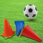 7-Inch Plastic Traffic Cones for Sports Training