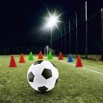7-Inch Plastic Traffic Cones for Sports Training