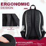 Himal Outdoors Soccer Backpack with Cleat and Ball Holder