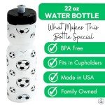 50 Strong Kids Soccer Water Bottle - 22 oz