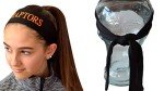 Personalized Moisture-Wicking Soccer Headband - Black