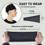 Pilamor Moisture-Wicking Sports Headbands (5 Pack)