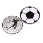 Double-Sided Referee Toss Coin for Soccer Games