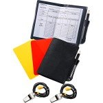 Soccer Referee Card Set with Whistles - Blulu