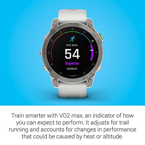 Garmin epix Gen 2 Adventure Smartwatch - White Titanium