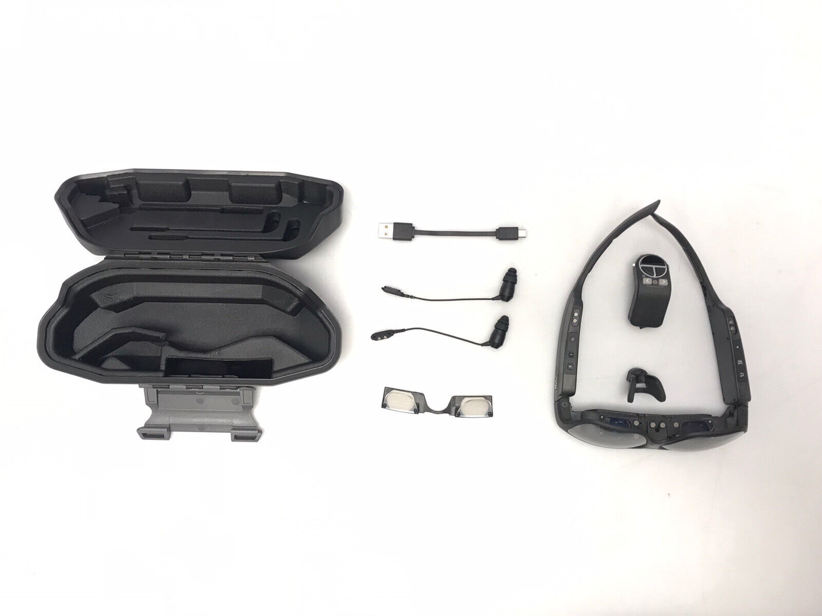 ODG R7L AR Glasses with Earbuds & Case