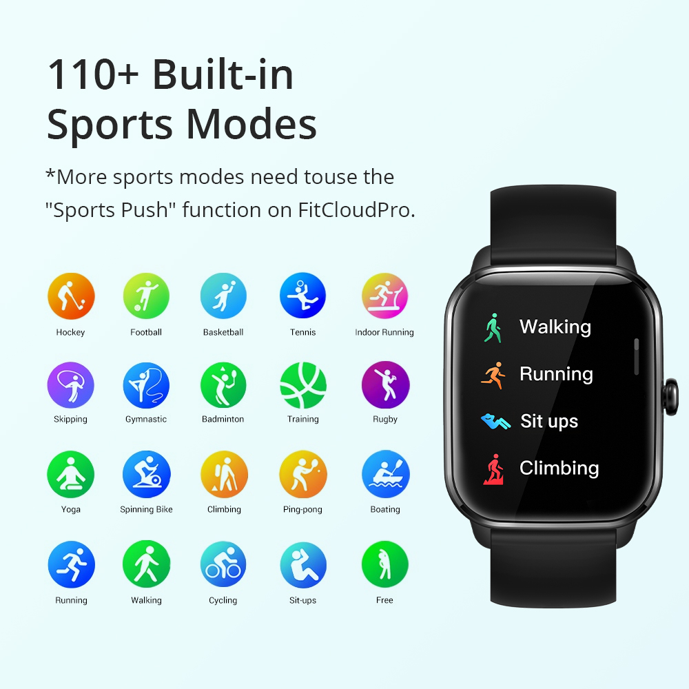 COLMI C61 Smartwatch - 1.9" Full Screen Bluetooth Fitness Tracker