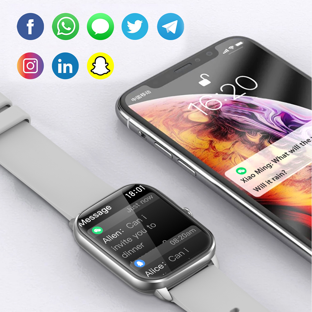 COLMI C61 Smartwatch - 1.9" Full Screen Bluetooth Fitness Tracker