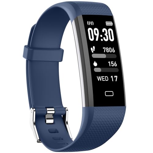 Waterproof Fitness Tracker with Heart Rate Monitor