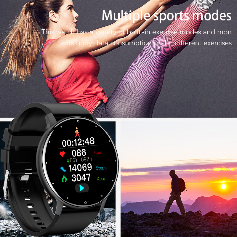 LIGE Smartwatch for Men - IP67 Waterproof, Bluetooth