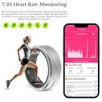 Smart Health Tracking Ring - Fitness & Sleep Monitor