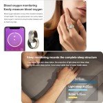 Smart Health Tracking Ring - Fitness & Sleep Monitor