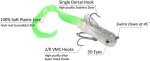 Mizugiwa 8" Pike Musky Dawg Soft Bait Lure