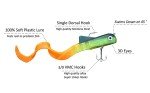 Mizugiwa Musky Dawg Soft Bait Lure Pack