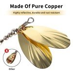 QualyQualy Musky Spinner Bait Set - 3 Pieces