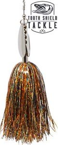 Chubby Crawfish Musky Bucktail Double 8 Spinner