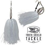 Get Bent Musky Bucktail Inline Spinner – White