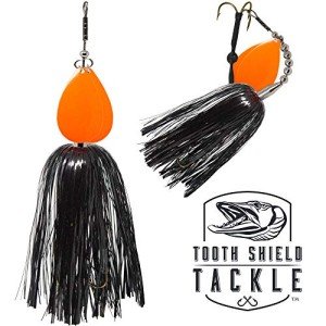 Get Bent Musky Bucktail Spinner (Black Orange)