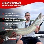 Berserker Bucktail Fishing Lure - Black/Chartreuse