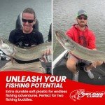 Berserker Bucktail Fishing Lure - Black/Chartreuse