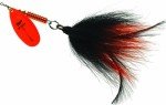 Mepp's Hot Orange MuskyKiller Bucktail Lure