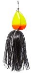 Black Flame Musky Bucktail Double 9 Spinner Bait