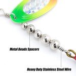 Dr.Fish 3 Pack Musky Bucktail Spinners