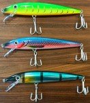 7" BHtackle Musky Crankbait Lures - Tigerfire