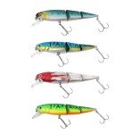 4pcs Jointed Lures for Muskie & Bass Fishing