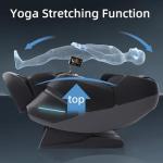 MassaMAX 4D Massage Chair for Smart Comfort, Full Body Recliner with Deep Yoga Stretch, Touchscreen & AI Voice Control, 55" SL-Track, Body Scan, 165°Zero Gravity, Auto Footrest Extension, and Heating