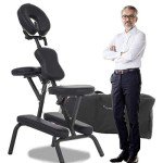 Adjustable Portable Massage Chair with Carrying Bag