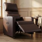 IDEALHOUSE Dual Memory Electric Recliner with Massage