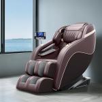 INOTEVERITORY Zero Gravity Full Body Massage Chair Recliner with Heated, SL-Track, 7 Shiatsu Massage, Foot Rollers,Smart LCD Control,Built-in Speakers (Brown)