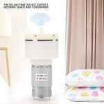 Mini vacuum pump, DC 24V Mini Small, low-noise, short filling time Air vacuum suction pump, 24V Mini vacuum pump> 13.0 L / min, <60dB, low noise, long service life