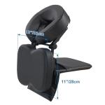 Master Massage Foldable Desktop Face Cradle Kit – Adjustable Head Rest Cushion for Table & Desk Top – Versatile Massage Kit for Siesta, Royal Blue